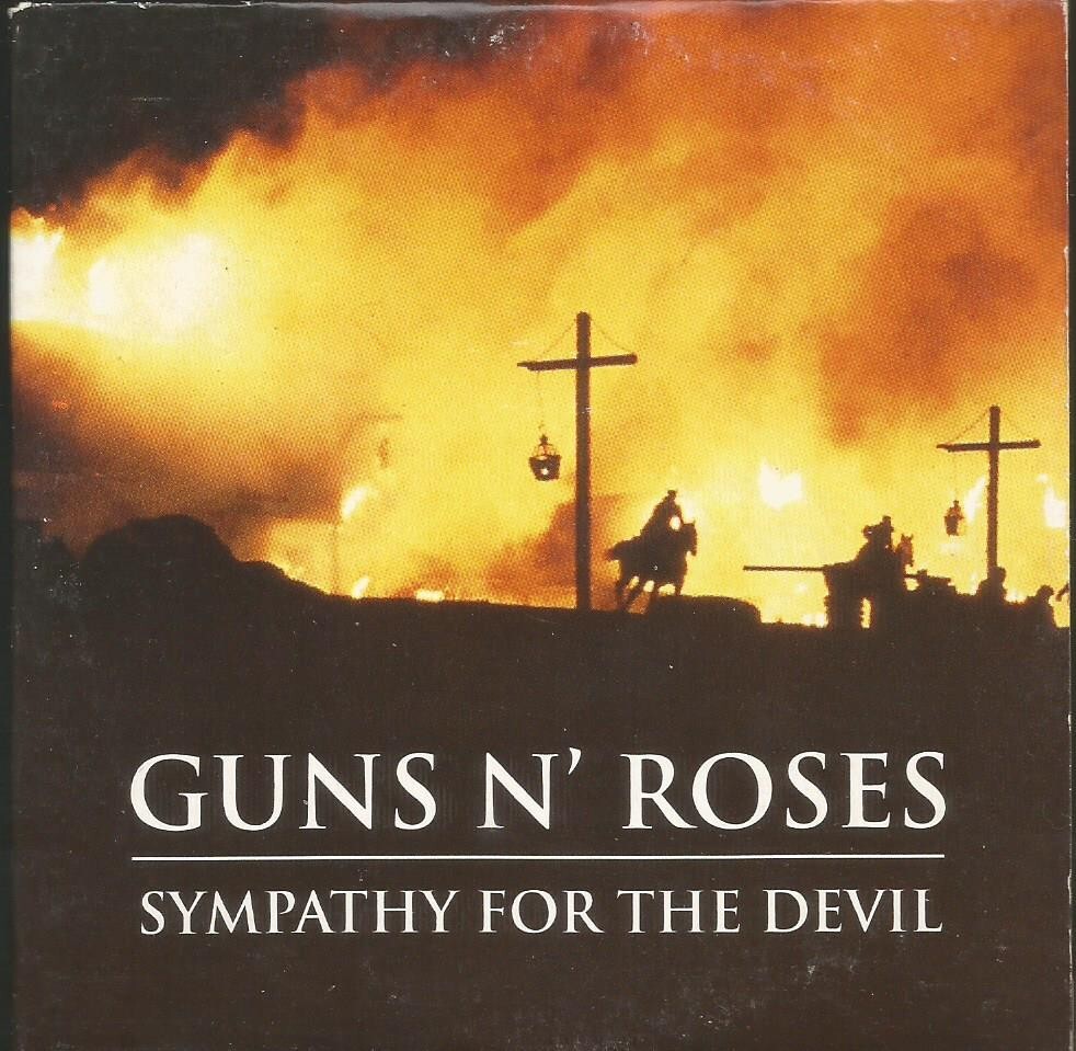 Guns N' Roses - Sympathy For The Devil 1994 Geffen French CD single, card sleeve
