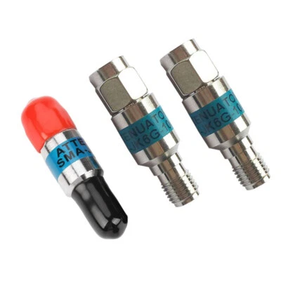 RF Coaxial Attenuator SMA JK 2W 1dB 2dB 3dB 5dB 6dB 10dB 30dB DC-6GHz 50 ohm