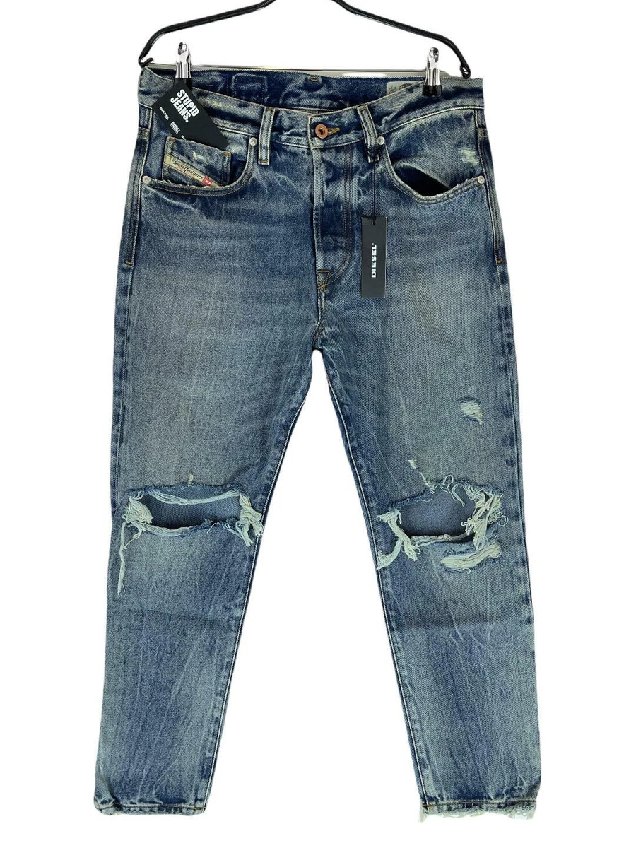 Diesel MHARKY 00SH3P 084ZS SLIM SKINNY W32 L30 MENS Jeans Genuine