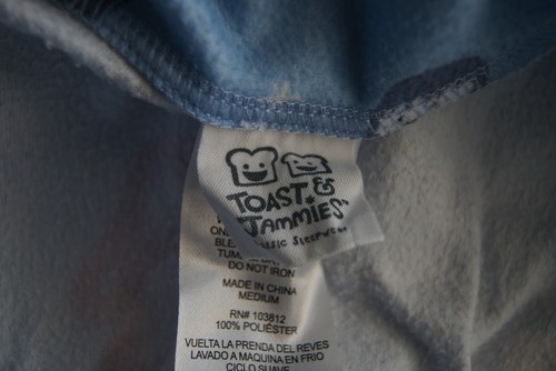 Toast & Jammies Holiday Family Sleep Yeti Notch Collar Pajama Top Women - Picture 5 of 8