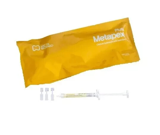 METAPEX Plus Temporary RCT Material Calcium Hydroxide with Iodoform 2 ...