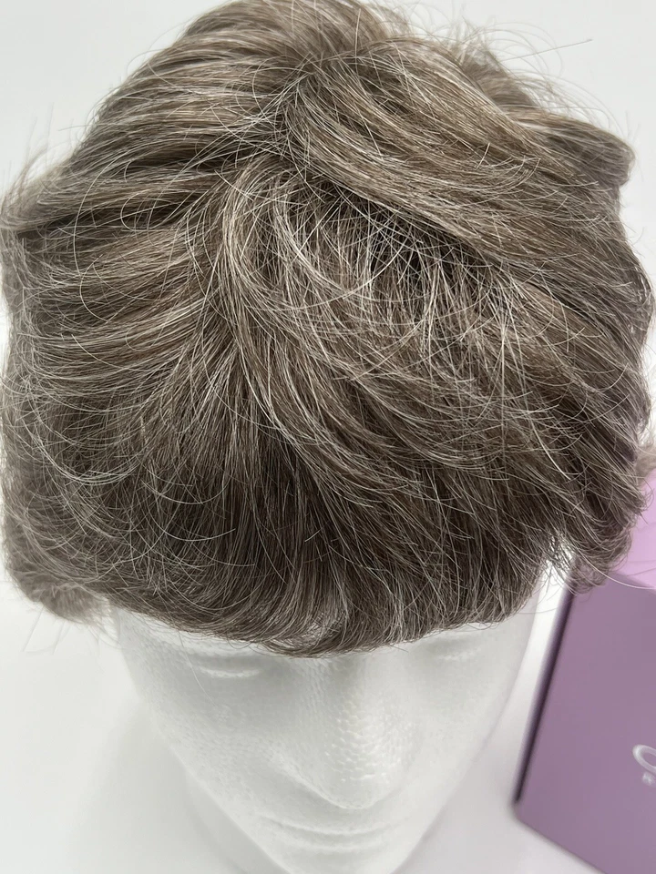 Paula Young Couture Wig COLLEEN Color 38B Brown Light Blonde Gray Short Style - Image 2 of 4