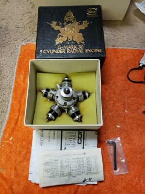 G-mark Motor - G-MARK .30 5 Cylinder Radial Engine - New | eBay