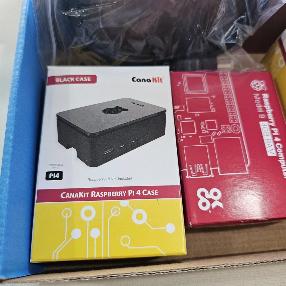 Raspberry Pi 4 4GB Starter Kit (CanaKit Starter Kit) W/ Case & Power Supply - Image 2 of 4