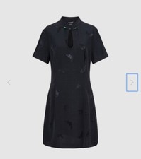 Urban Revivo KEYHOLE NECK SKATER DRESS size S