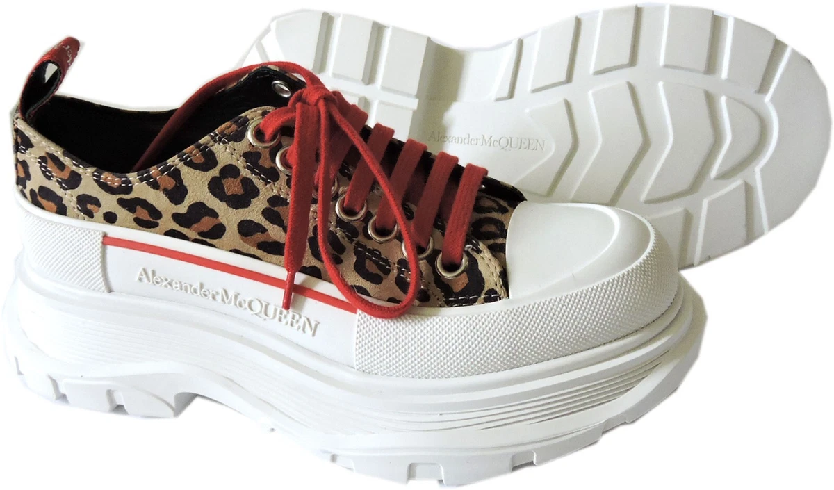 Alexander mcqueen store leopard sneakers