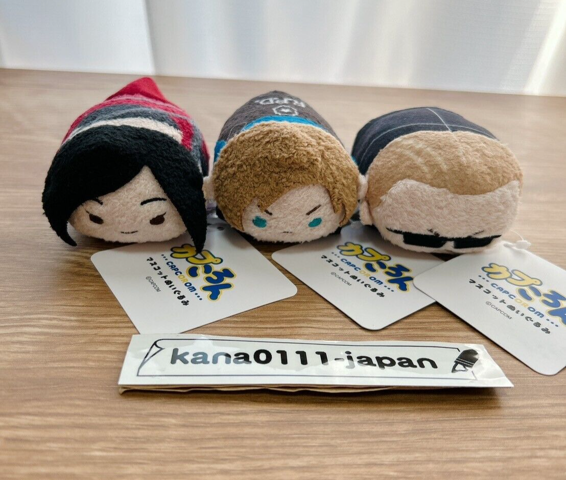 Biohazard Resident Evil Leon Ada Wesker Mini Plush toy Capcorom