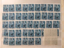 DDR ABART 437 ND F&Uuml;NFJAHRPLAN 1954 gepr. Merkel ENGROS 30x Stpl. DRESDEN m5221