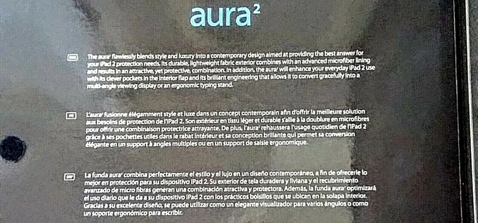 iskin iPad 2 Case Happy Friends Folio Typing View Stand Folding Cover Cute Kids - Image 4 of 4