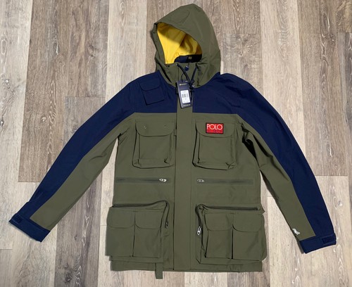 polo hi tech jacket olive