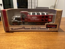 TRUE VALUE 1925 Kenworth Stake Truck w/Barrels ERTL 1/34 Scale MFG. 1994 NIB