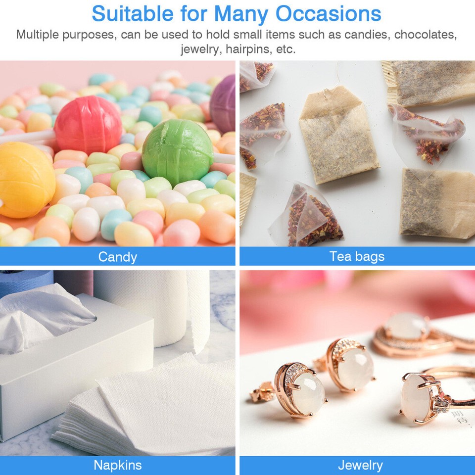 2 Pcs Tea Bag Box Containers Cup Organizer for Kitchen eBay