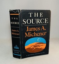 The Source-James A. Michener-SIGNED!!-13th Printing-HC w/ DJ-1965-VERY RARE!!