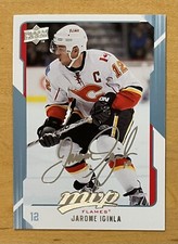 Jarome Iginla 2008-09 Upper Deck MVP #44 Calgary Flames Star NM-MT