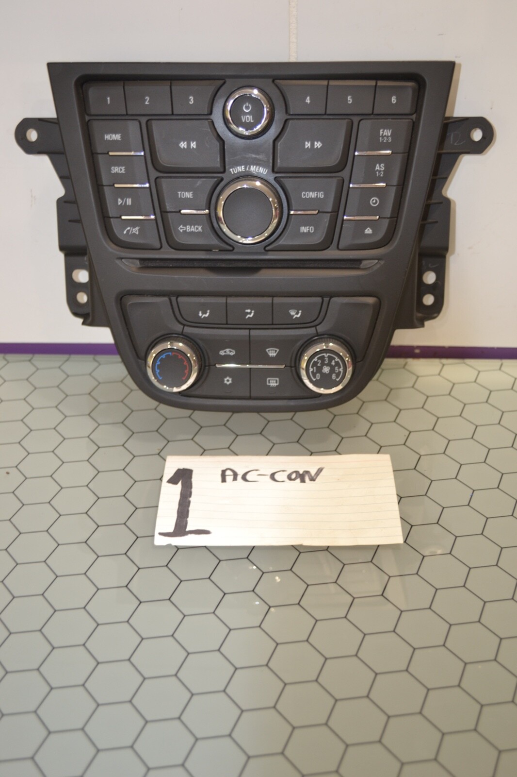 13 14 15 16 Buick Encore Radio AC and Heater Control Used Stock #1-AC