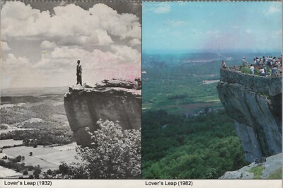 Lovers Leap Rock City Gardens Lookout Mountain TN 932 1982 Golden Anniv A53