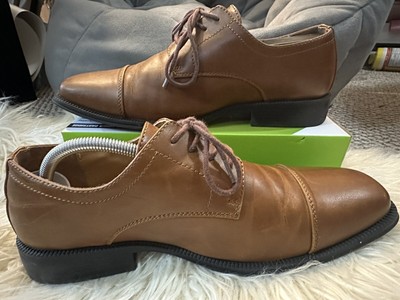 Alfani Square Toe Derby Dress Shoes red brown men\'s size 10 alfani mens shoes products for sale | eBay main image 3