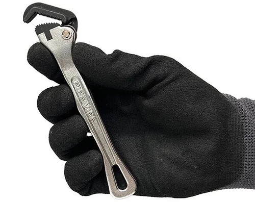 (PACK OF 2) Pipe Vise SW127-14 Micro 5 Steel Self-Adjusting Wrench - 6" Version - Picture 2 of 5