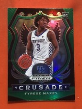 2020-21 Prizm Draft Picks Green Tyrese Maxey Rookie #94