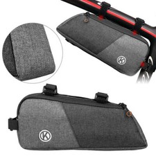 1X Bicycle Bag Frame Front Top Tube Cycling Bag Phone MTB Bike Bags Accessories