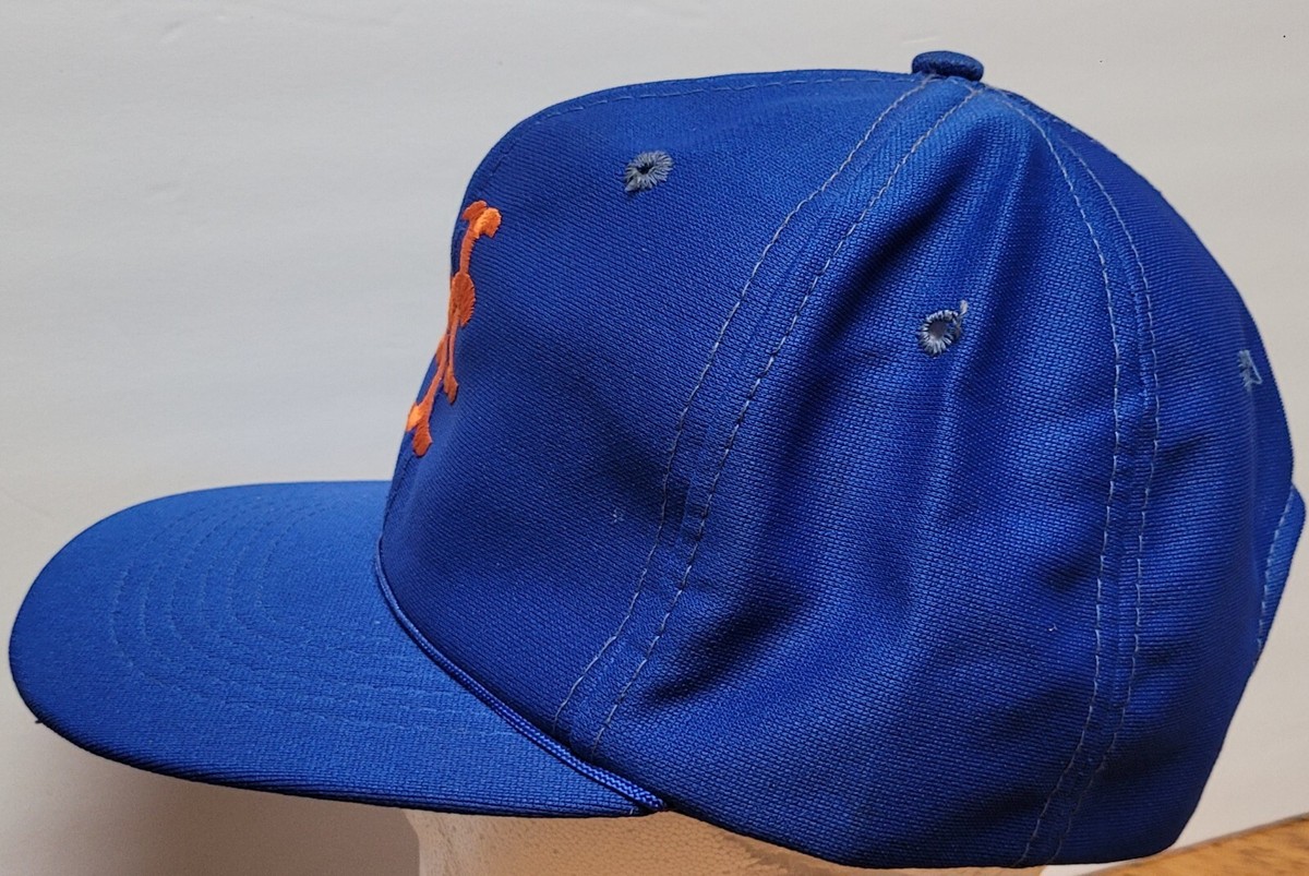 a*a様 80s MLB NY YANKEES METS MESH CAP LO Vintage 80s New York Mets Mesh Trucker Snapback Hat Cap MLB