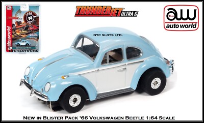 Auto World New '66 Volkswagen Beetle Rel. 31 Cars & Coffee Fits Aurora, AW SC360
