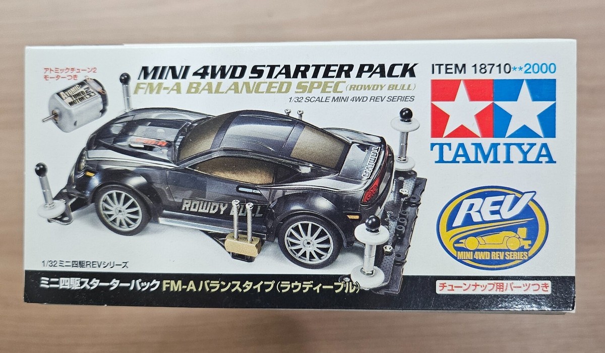 Tamiya 18710 Mini 4wd Jr Starter Pack Fm-a Balanced Spec