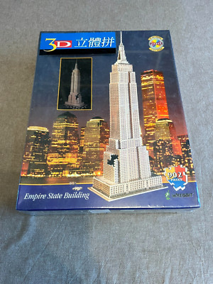 BRANDNEU & VERSIEGELT PUZZLE 3D - EMPIRE STATE BUILDING - 902-TEILIGES PUZZLE