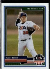 2023 Panini USA Baseball Stars & Stripes #3 Casey Borba
