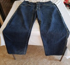 Pre-owned vintage Le Jean De Marithe Francois Girbaud blue jeans size 40 X 32.5