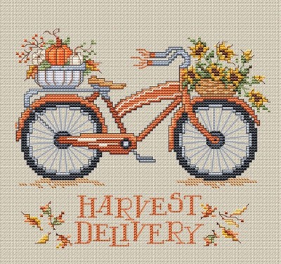 Imaginating Counted Cross Stitch Kit 7''X6''-Harvest Delivery