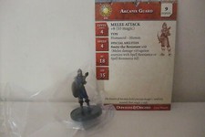 Dungeons & Dragons Miniatures - ARCANIX GUARD + CARD - War Drums (Cod. D&D 19...