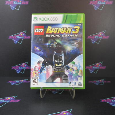 LEGO Batman Beyond Gotham Xbox 360 AD Complete CIB (See