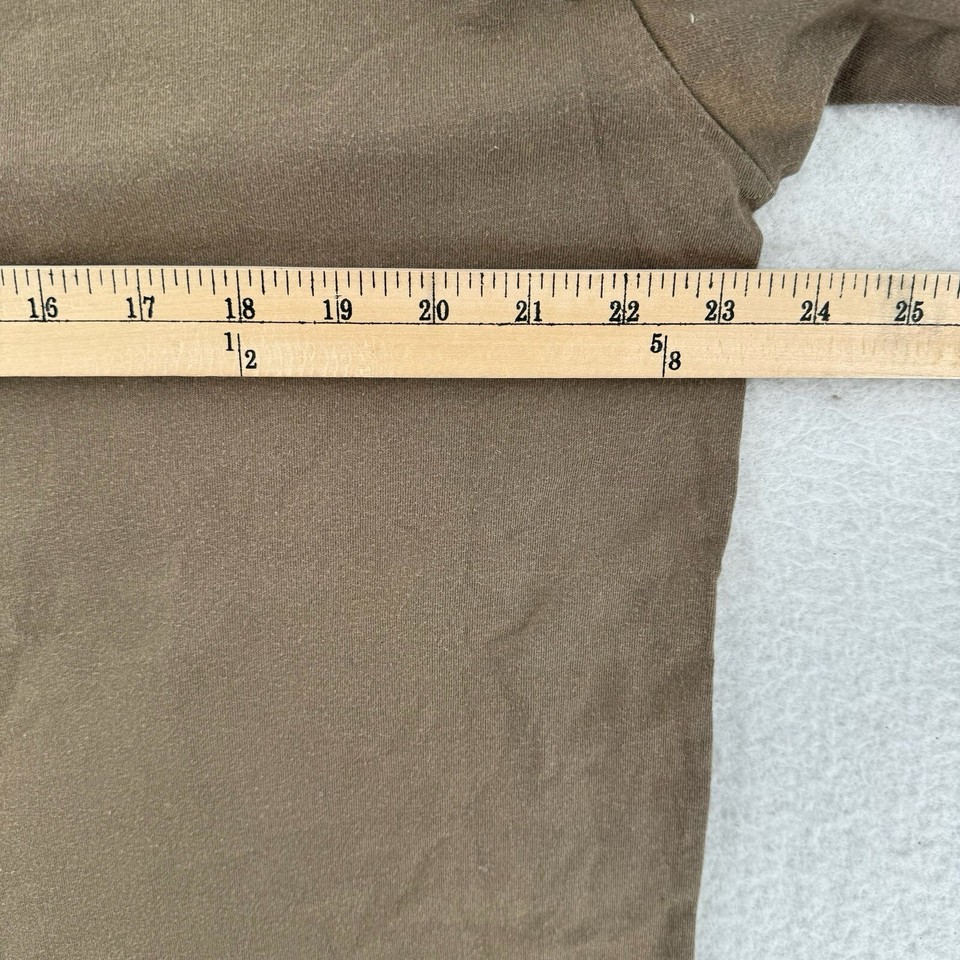 Vintage Quiksilver T Shirt Mens XXL Brown Y2K Surf Skate Short Sleeve