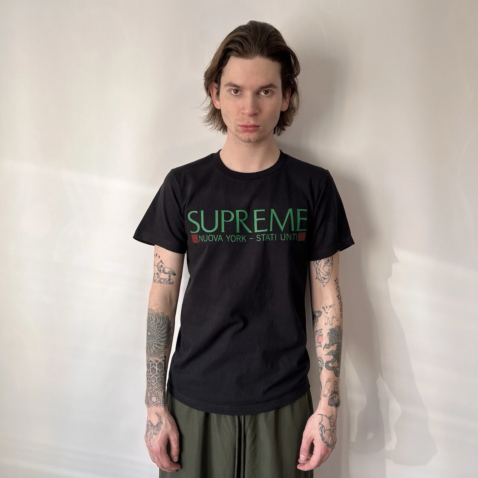 T shirt noir Supreme taille S