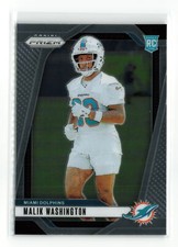 MALIK WASHINGTON #371 RC 2024 PANINI PRIZM DOLPHINS