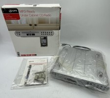 GPX KC222S MP-3 Ready Under Cabinet CD Player with AM/FM Radio - MINT IN BOX
