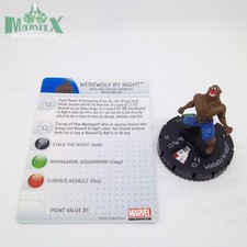 Heroclix - Werewolf By Night 015 - Amazing Spider-Man - Uncommon W/ Card