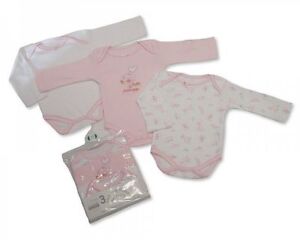 Sizes NB-24 months 18-24 Baby Boys 3 Pack Sleeveless Env Neck Cotton Bodysuit Body Vest