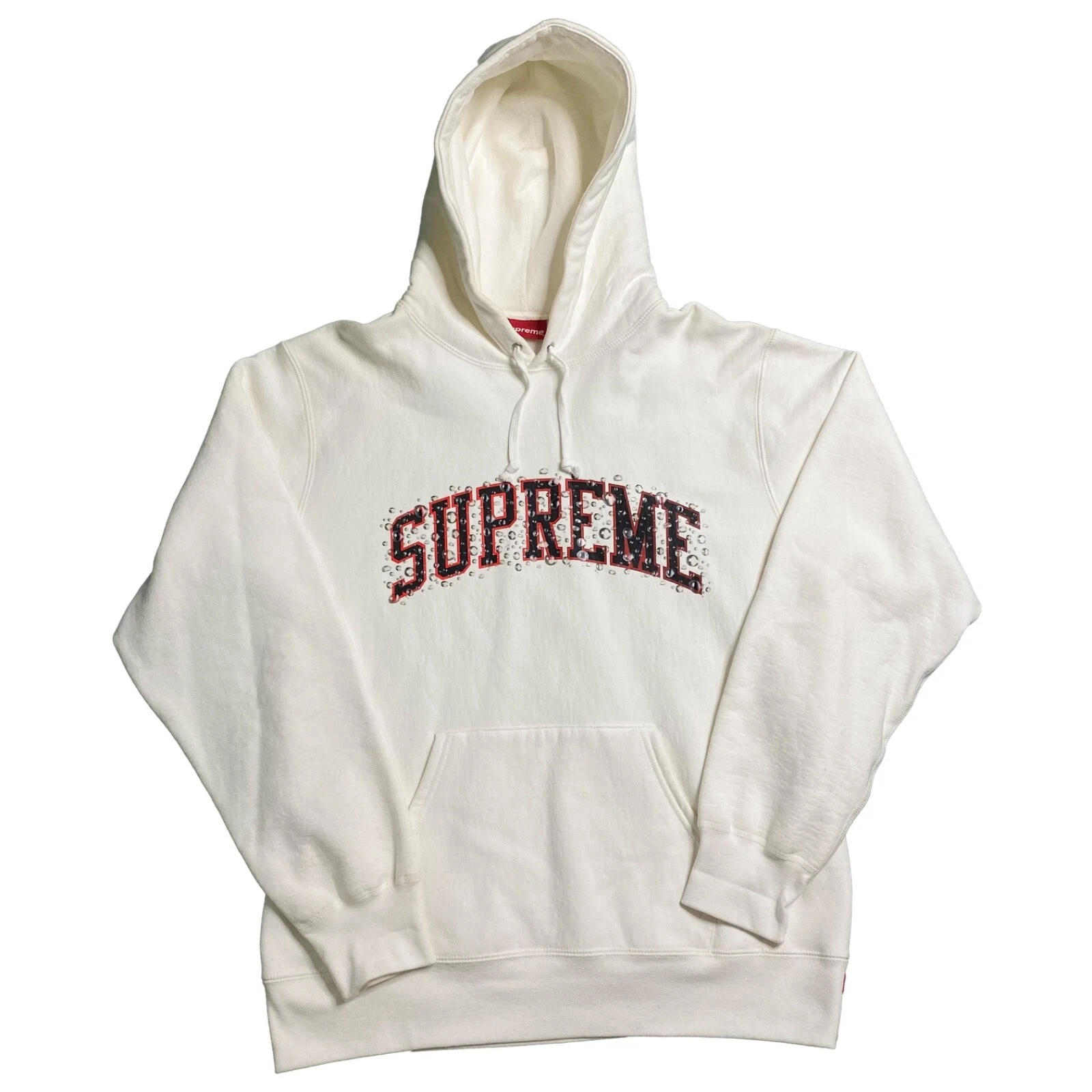 Sweat à capuche blanc Supreme Bubble Arc