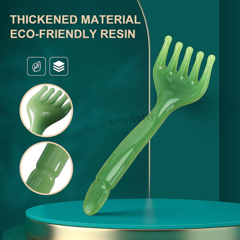 MoyRetty 2Pcs Fingers Head Scratcher Scalp Massage Comb Head Whisk Massager f... eBay