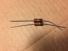 2 NOS Allen Bradley 220 ohm 1 watt 1W Carbon Comp Resistors TEST 5 Qty Ava