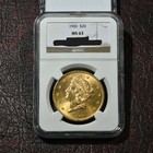 1900 $20 Gold Liberty Head Double Eagle Coin Ngc Ms63
