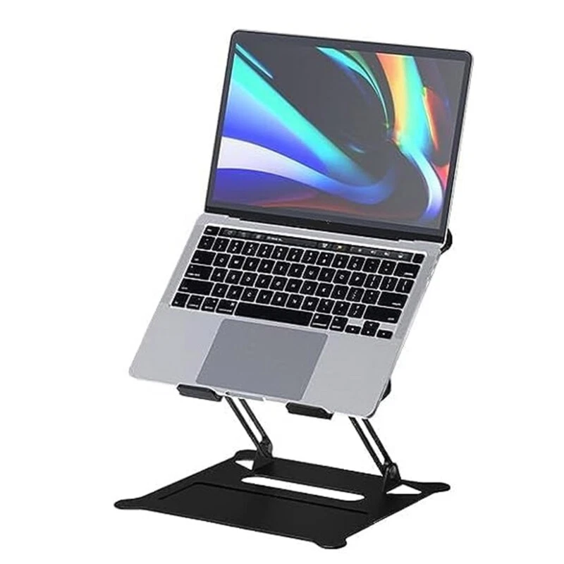 Adjustable Aluminum Laptop Stand Foldable Cooling Holder Portable Tablet Pad  