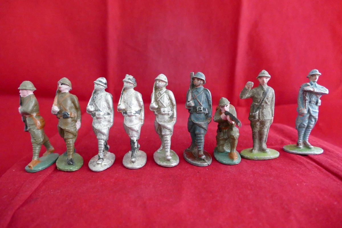 Quiralu - Poilu avec mitrailleuse 1914 - 1918 - Première guerre