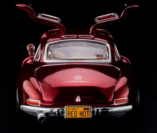 Hot Wheels 2023 RLC Exclusive '55 Mercedes-Benz 300 SL „Oxblood“ - Bild 7 von 7