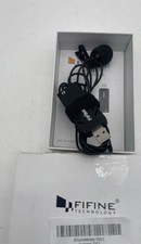 Fifine K053 USB Clip-on Computer Mic Plug  Play Lavalier Lapel Microphone