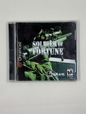 Soldier of Fortune Sega Dreamcast Complete CIB Disc Case Manual