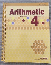Abeka 4th Grade Arithmetic 4th Edition Teache...