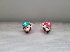 VtG 1989 Nintendo Super Mario Bros Bow Biters Shoe Laces Biters Mario & Luigi